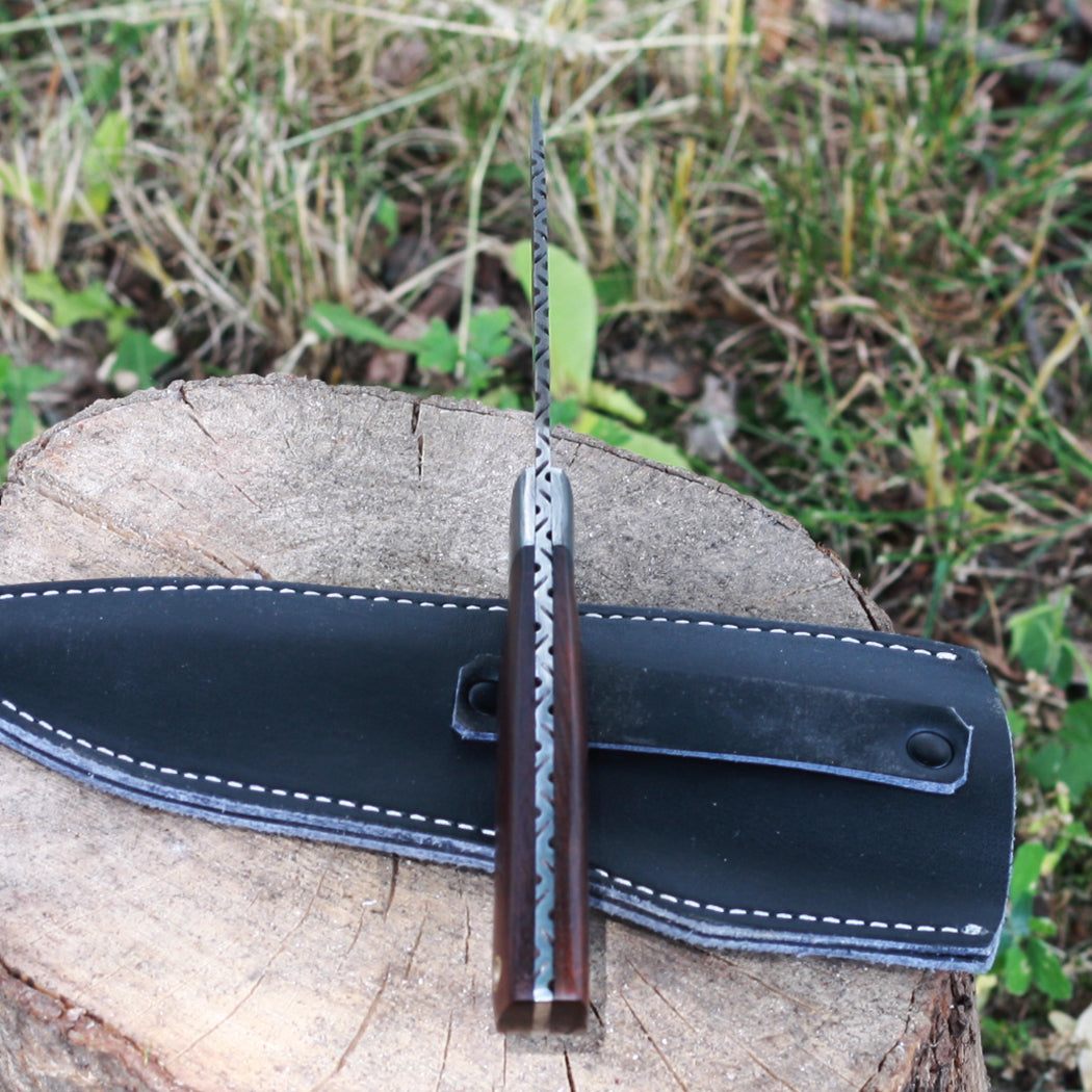 DANA Handmade Hunting Knife (with Leather Sheath)