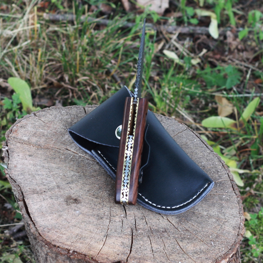 JESSY Handmade Pocket Knife with Pocket Clip