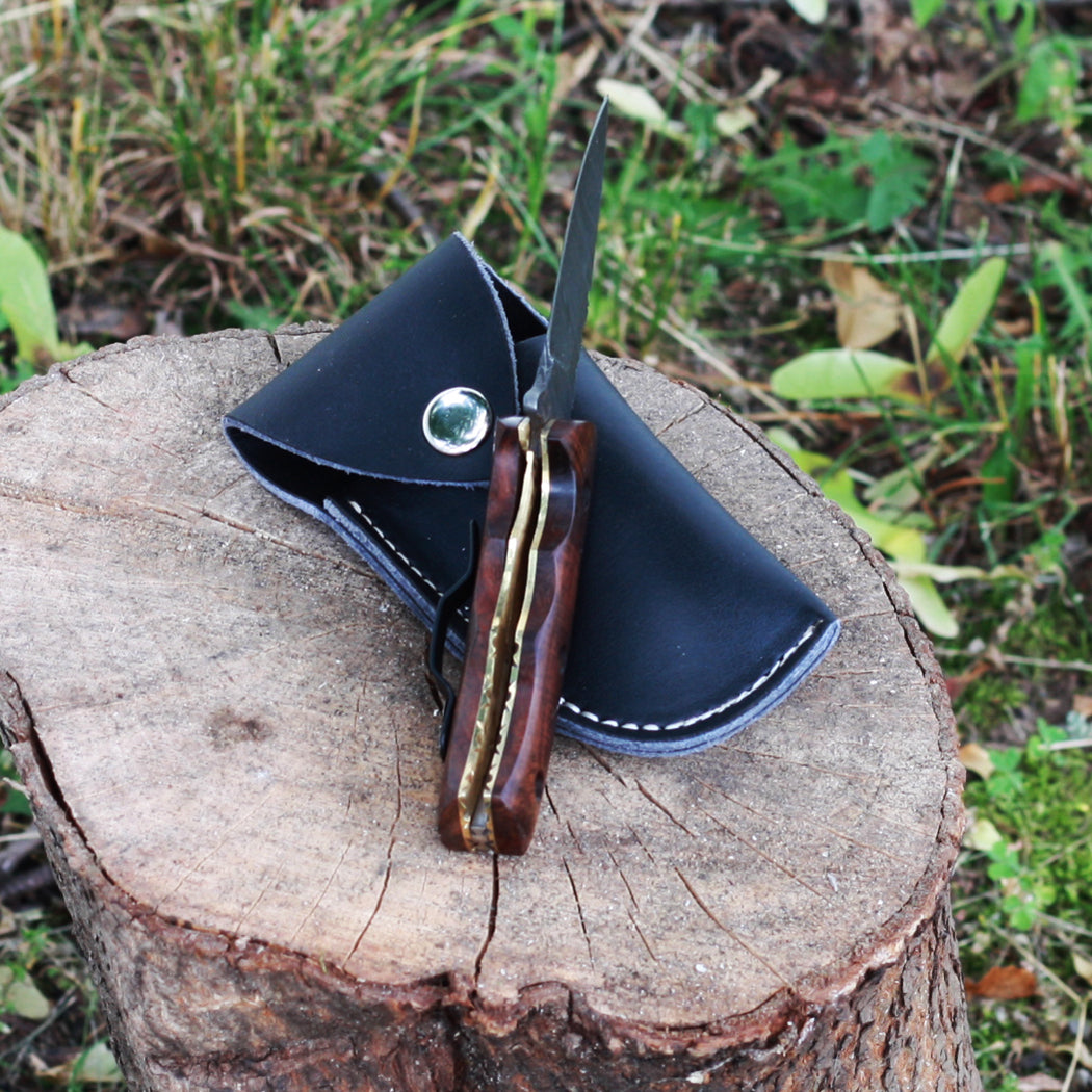 JESSY Handmade Pocket Knife with Pocket Clip